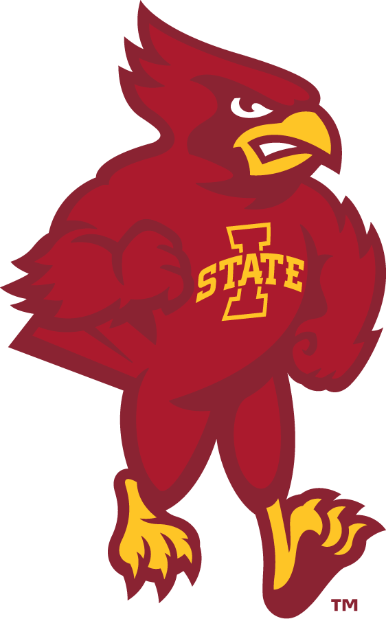 Iowa State Cyclones 2008-Pres Mascot Logo diy iron on heat transfer